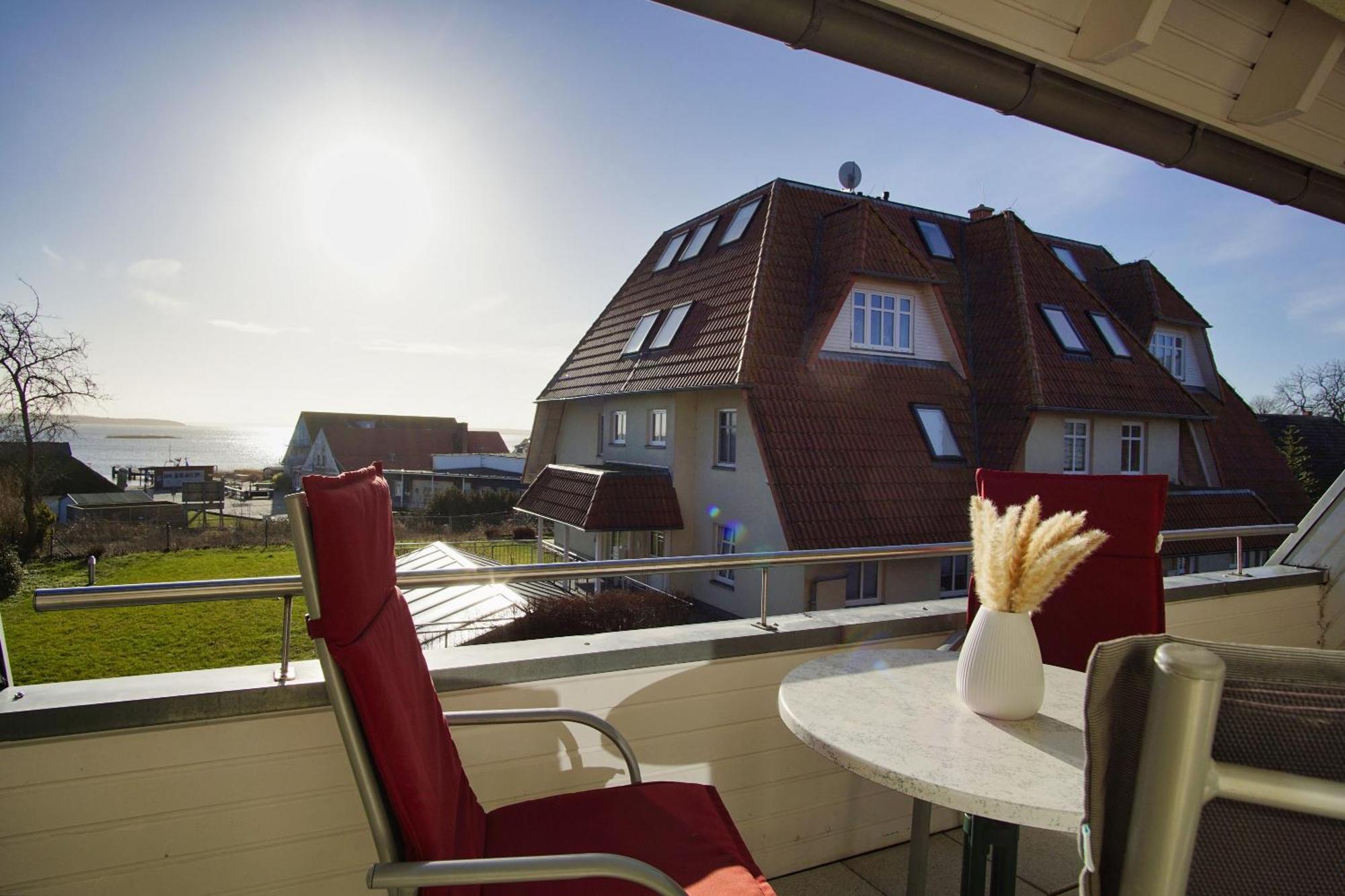 Hafenhäuser Breege FeWo 05 Balkon Exteriör bild